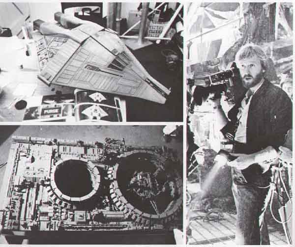 Working on the escape pod.